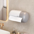 Ecoco Modern Capsule Wall-Mounted Tissue & Paper Towel Dispenser