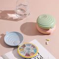 Portable Round Moisture-Proof Pill Box